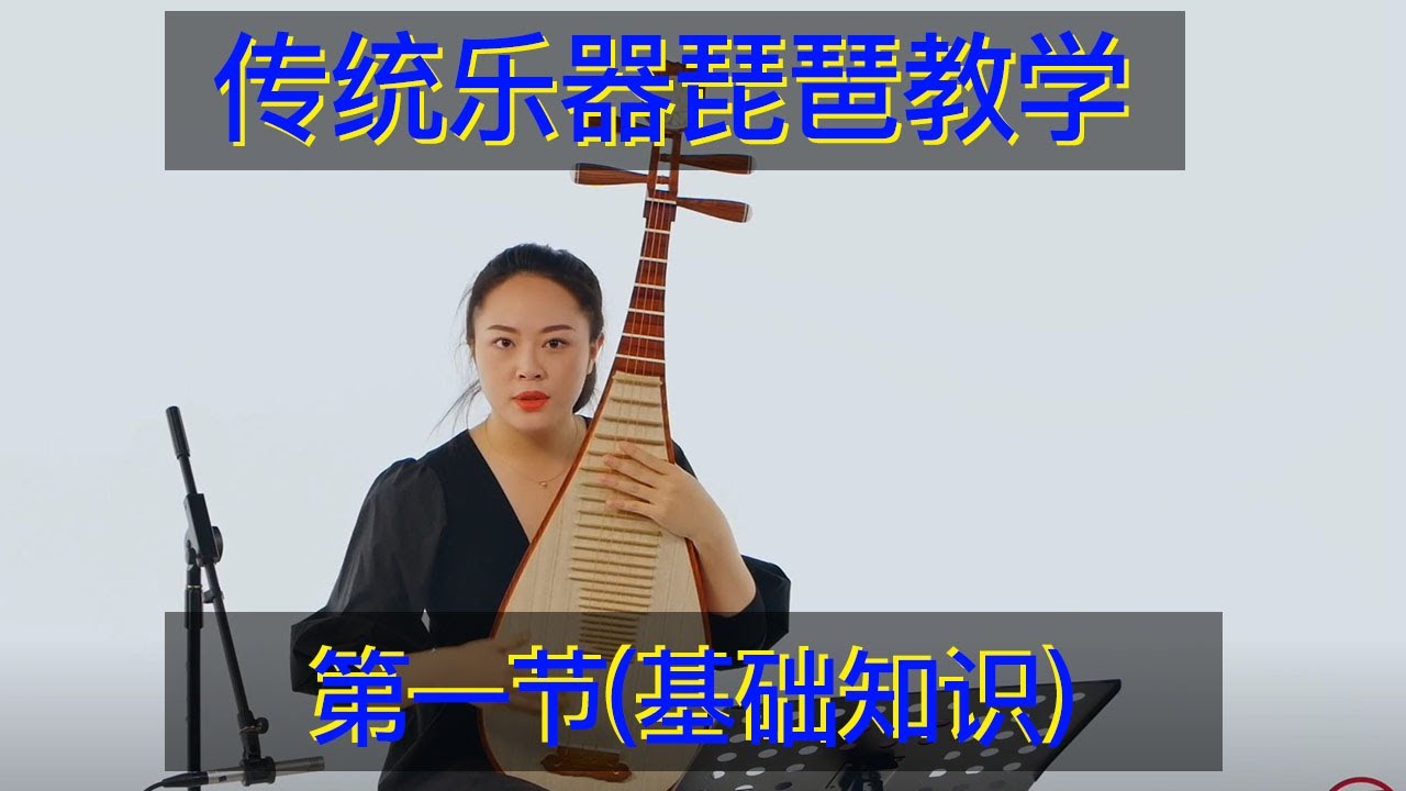 琵琶教学课堂 第1课： 弹琴的基本姿势 传统乐器教学 琵琶教學課堂 傳統樂器教學