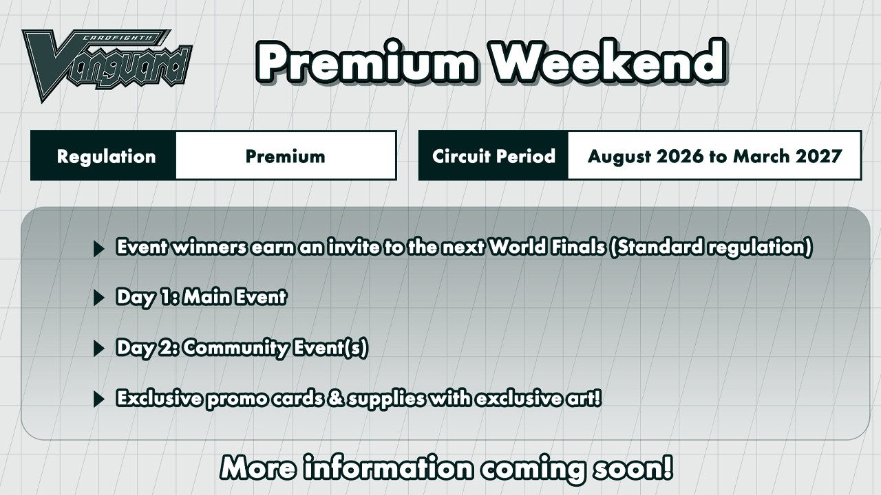 Bushiroad is fixing English Events......by EOS'ing premium...Here's my hot take.