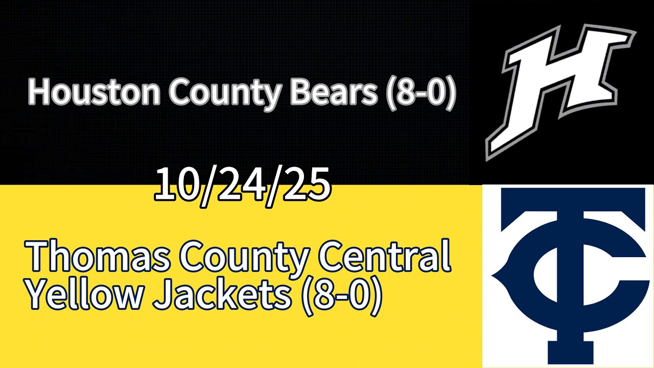 Houston County Vs Thomas County Central Week 11 2025