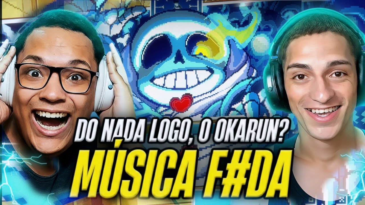SLOW GM - Juro Que Eu Não Sei Mais (Sans - UNDERTALE) Official Music Video | REACT