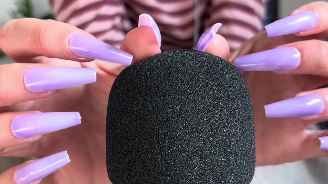 ASMR 3 different types of mic scratching🎙️ 99% chance of sleeping 🌙💤