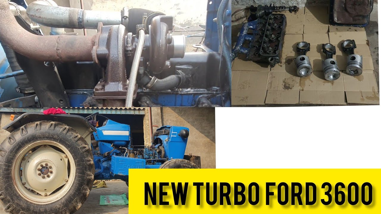NEW #TURBO  install ford 3600 modified || engine JOB || turbo sound ||
