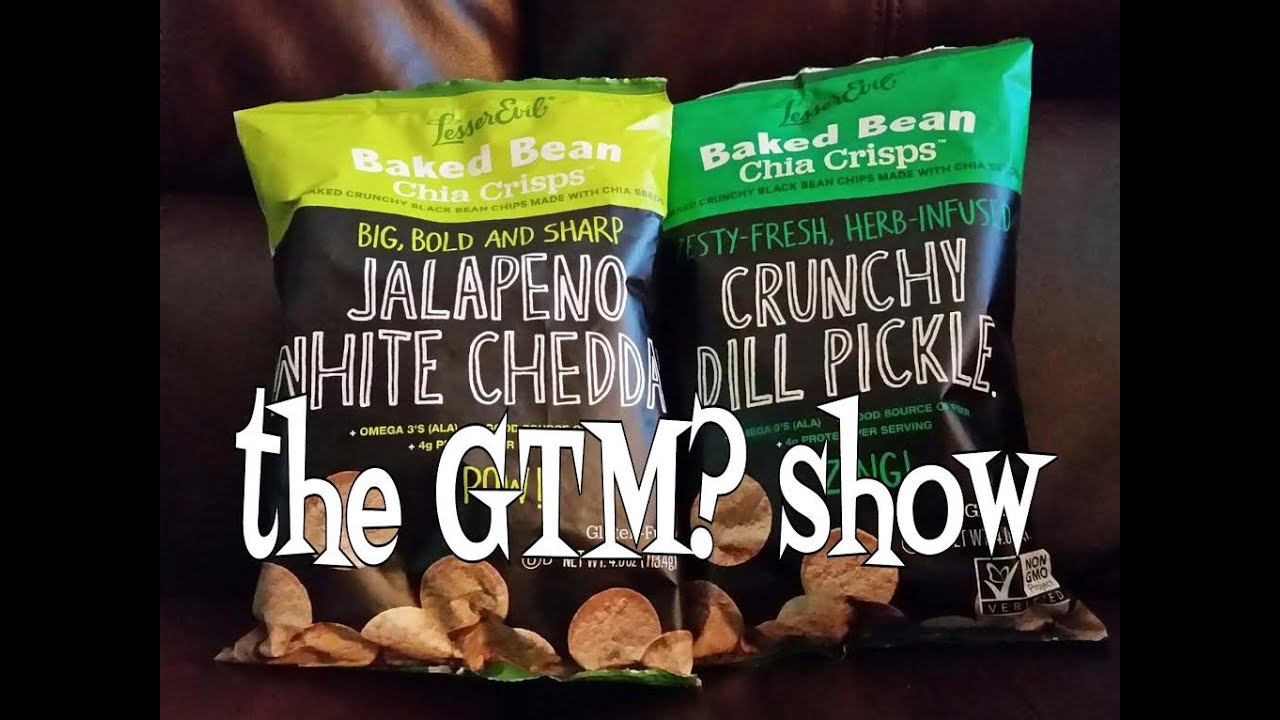 The GTM? Show - Lesser Evil Baked Bean Chia Crisps