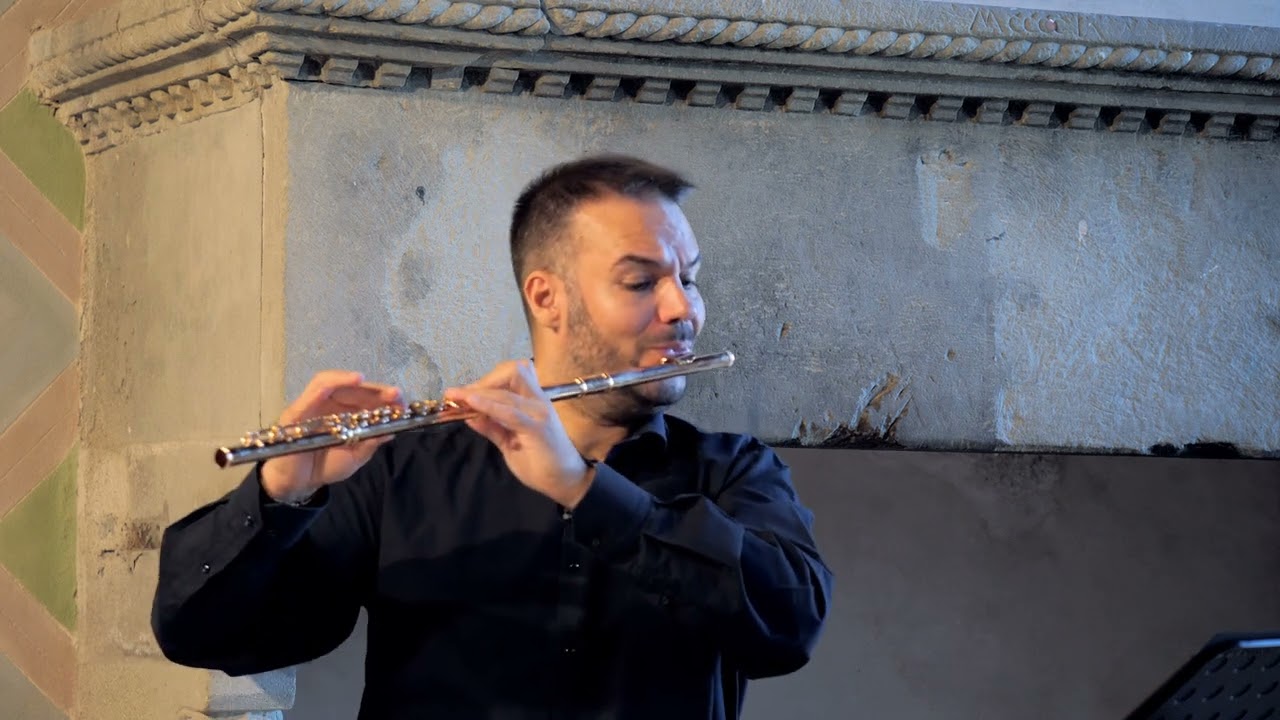 Debussy - Six épigraphes antiques  - n. 1 - Lello Narcisi, flauto - Sara D'Amico, arpa