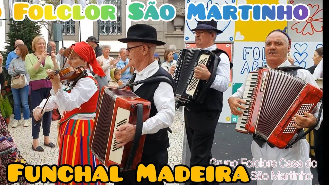 Placa Central Medley Popular - Grupo Folclore Casa Povo São Martinho Funchal Madeira Portugal