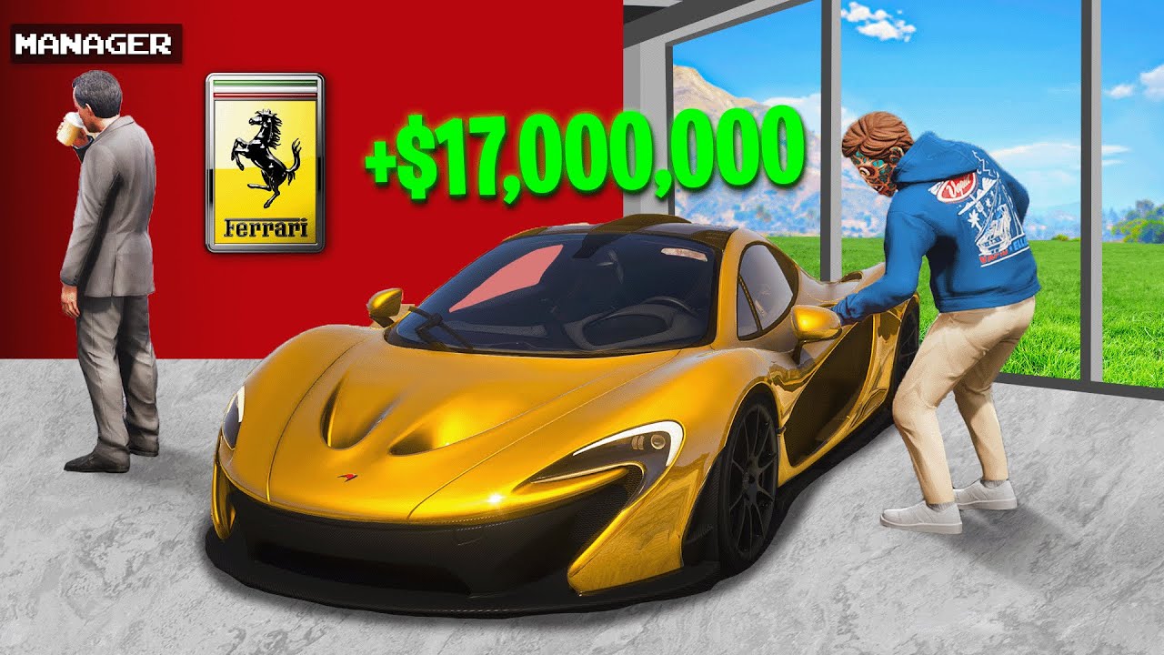 Robbing the MOST EXPENSIVE Cars in GTA 5 RP..