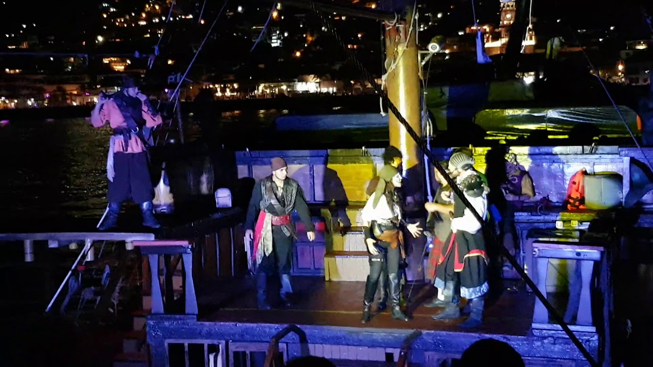Barco pirata (puerto vallarta ) 2da parte  show  completo