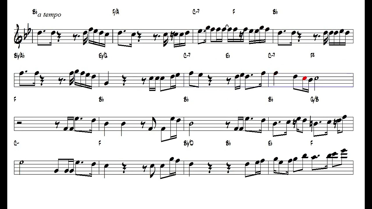 Lara Fabian Perdere l amore Tenor Sax