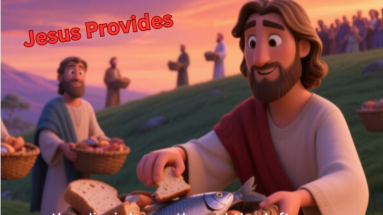 Feeding the Five Thousand — Jesus Provides in Abundance | Hearts of Faith