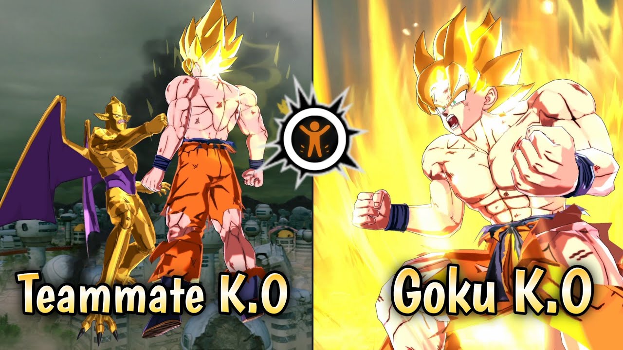 NEW ULTRA Goku's 2 Different K.O Guard Mechanic Animations!!-Dragon Ball Legends