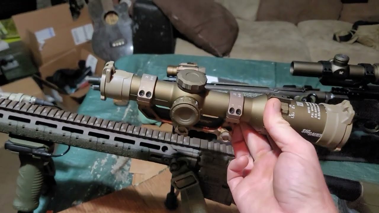 Sig Tango 6T Dvo unbox