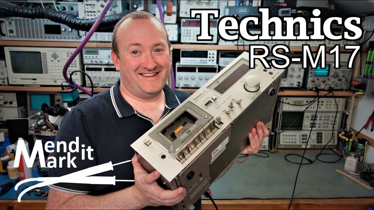 Ремонт магнитофона Technics 1979 года (RS-M17)