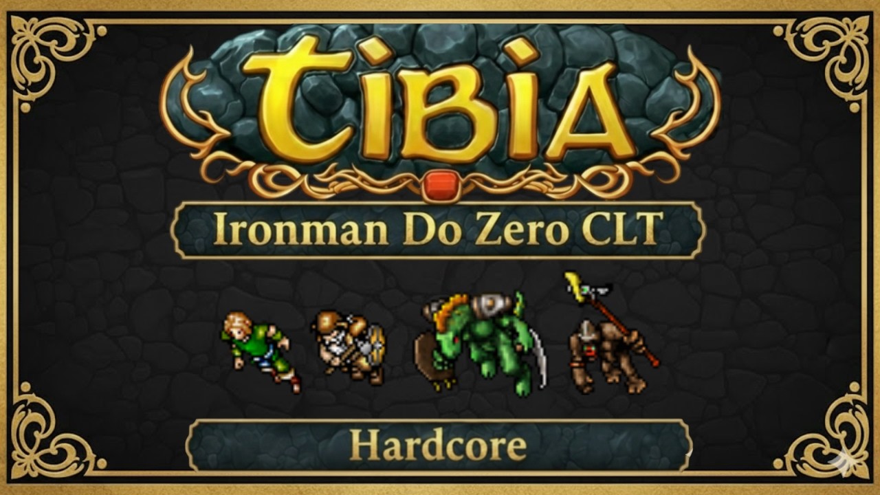 28º Ep. Tibia Ironman Hardcore CLT: Elf, Dwarf Guard, Lizard Templar, Merlkin[Dia 25 a 26]