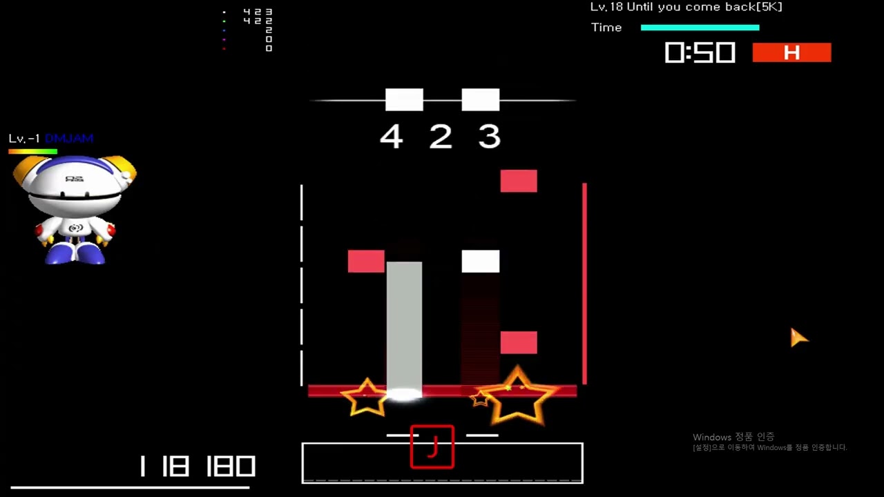 O2JAM -  LV: 18    until you come back  [5K]