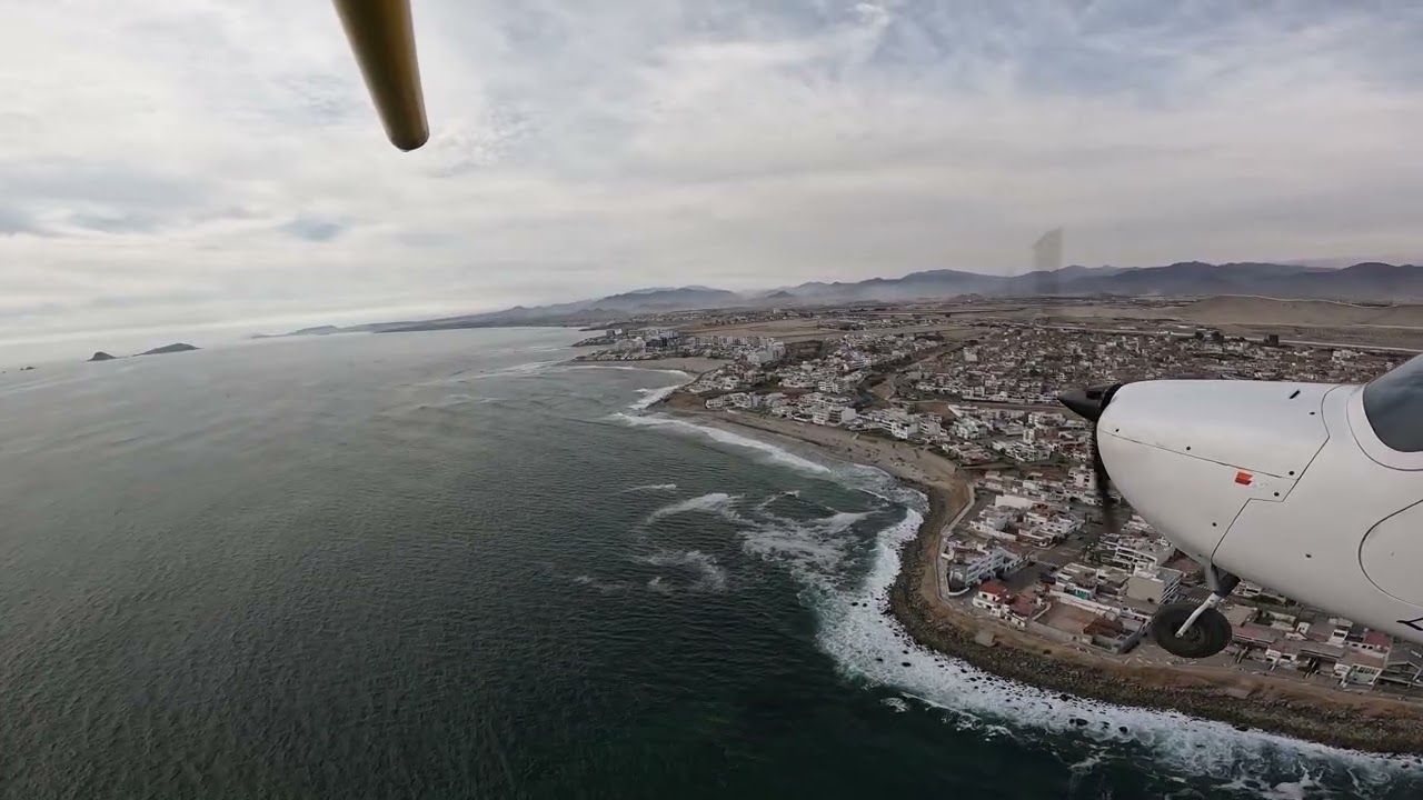 Vuelo  linea de costa,  San Bartolo Lurín 