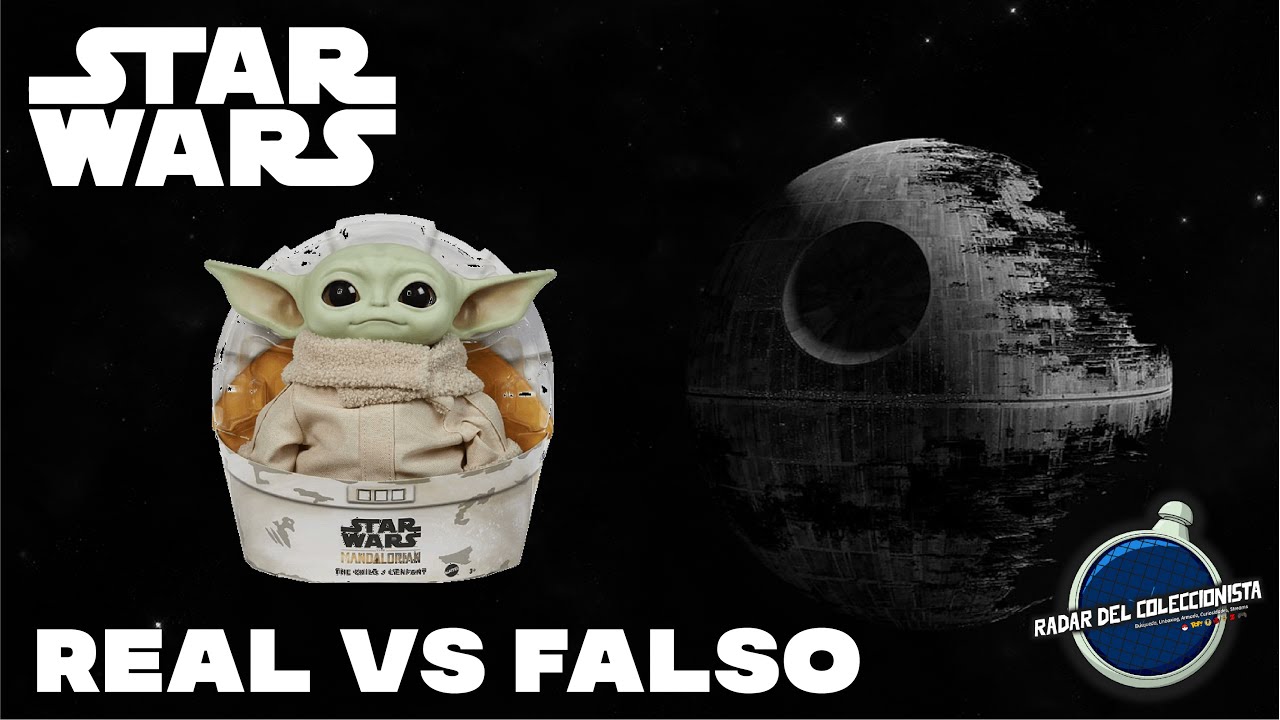 Unboxing de juguete de Mattel Baby yoda (Grogu) original vs Baby yoda (Grogu) pirata. 