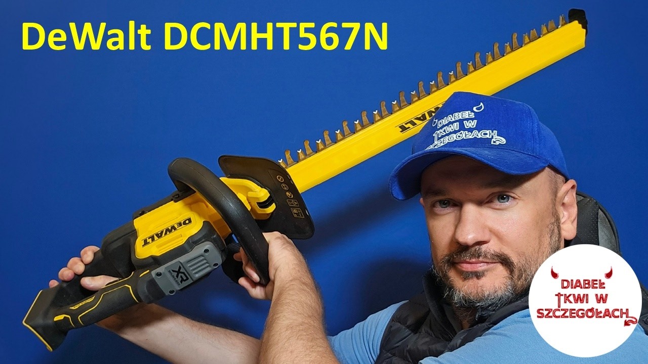 Trimer DeWalt DCMHT567N w akcji! Czy naprawdę jest tak mocny?