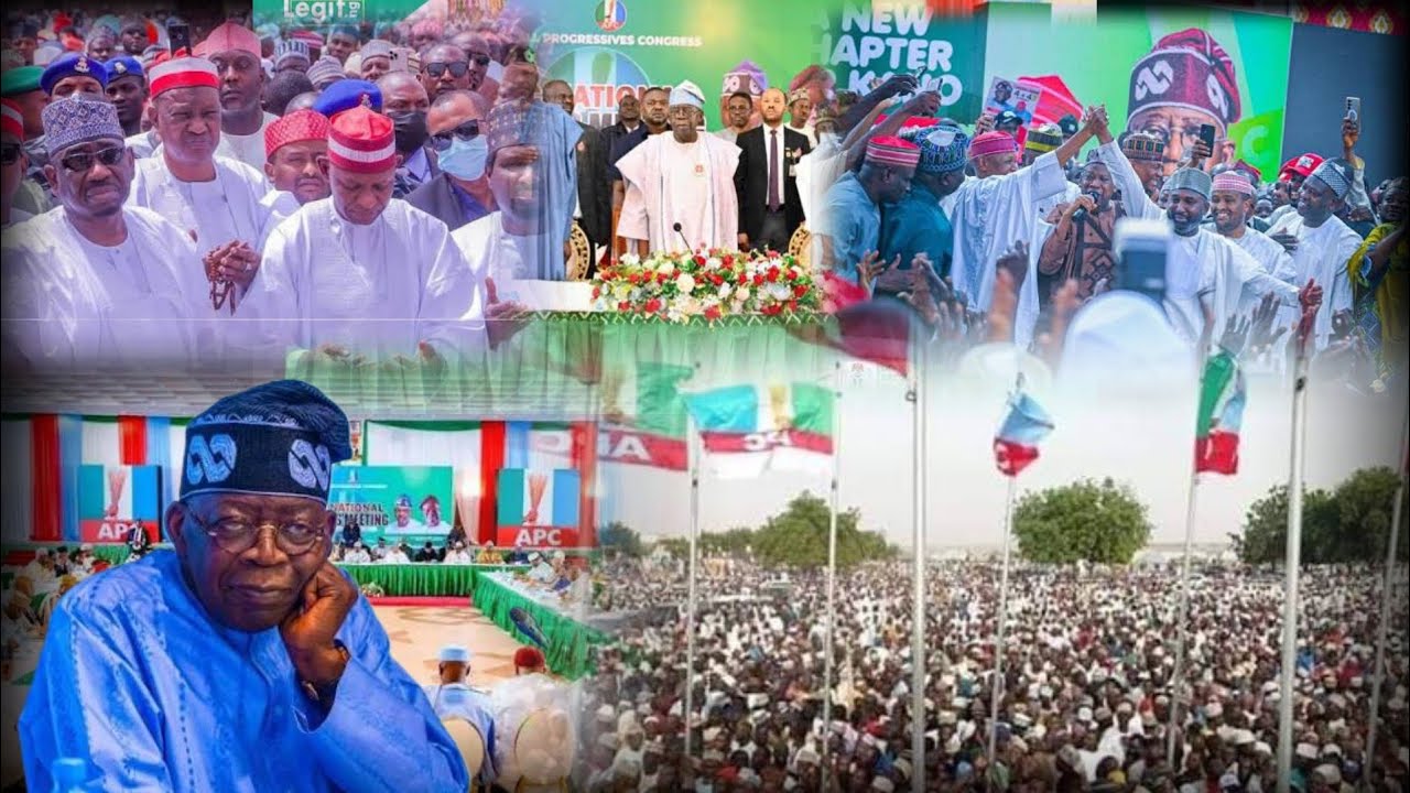 Tofa_tinubu zaitura masu waayardakai a kasuwanni domin fadawa jamaa amfanin sake zabenshi