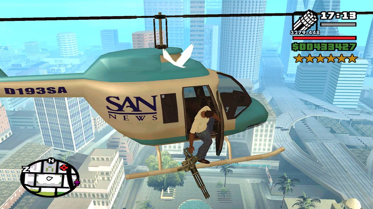 ⭐⭐⭐⭐⭐⭐SIX STARS WANTED LEVEL RAMPAGE WITH TANK | 6 STAR WANTED LEVEL ESCAPE IN GTA SAN ANDREAS