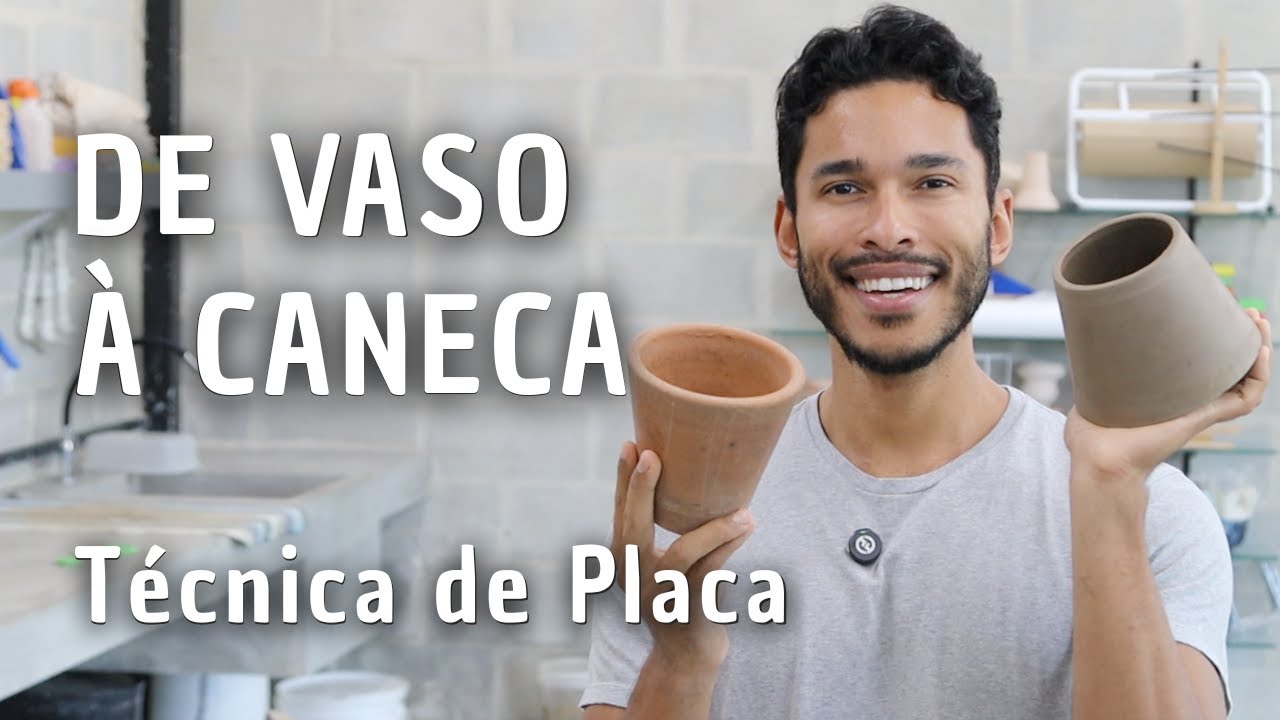Como Fazer Uma Caneca de Cerâmica Usando Um Molde de Vaso de Plantas | Ep. 34