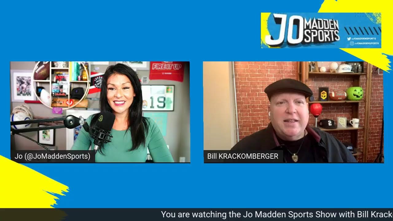 Jo Madden Sports Show with Bill Krackomberger @BillKrackman of Krack Wins @krackwins krackwins.com