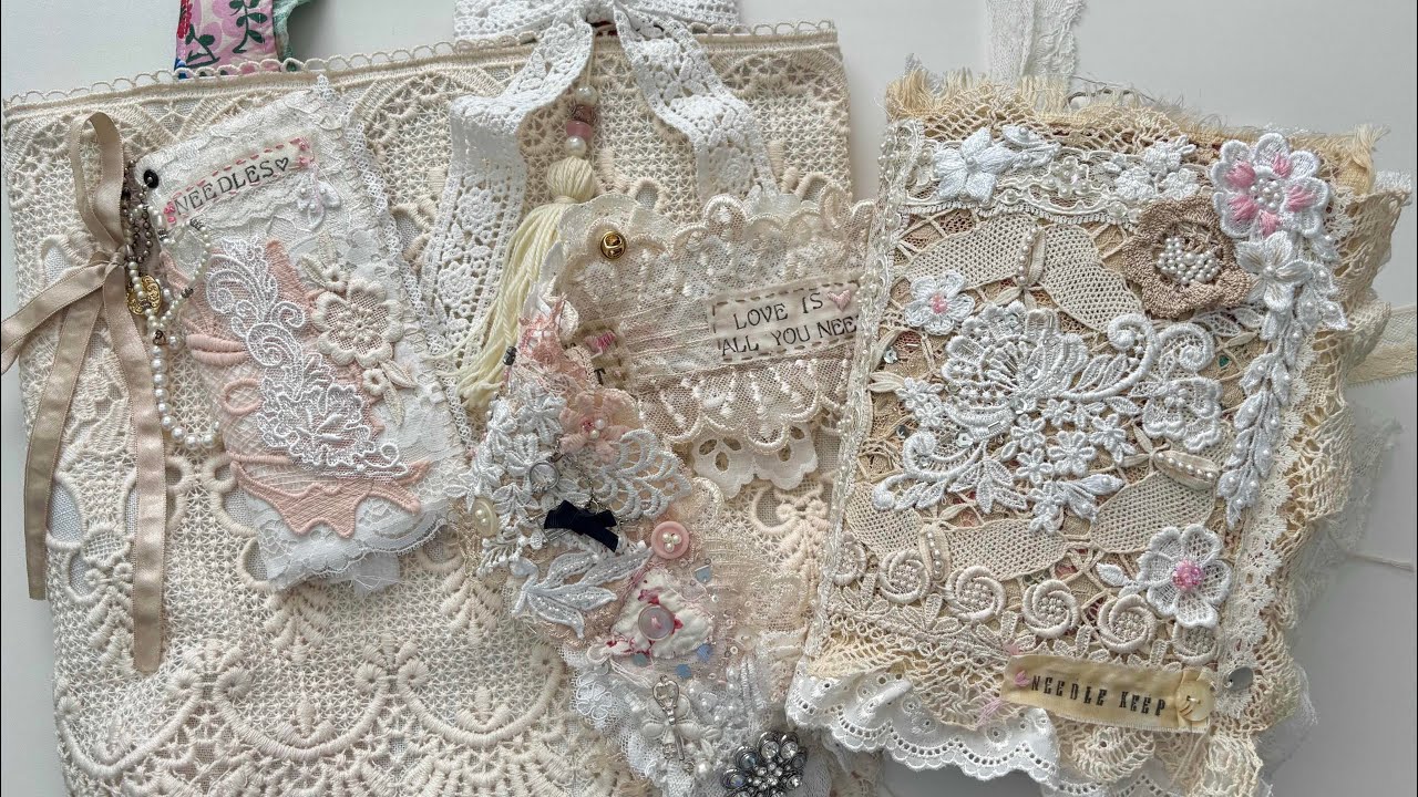 Needle keep Junk Journal Set | DTP @RaindropLila7 | Collab with  