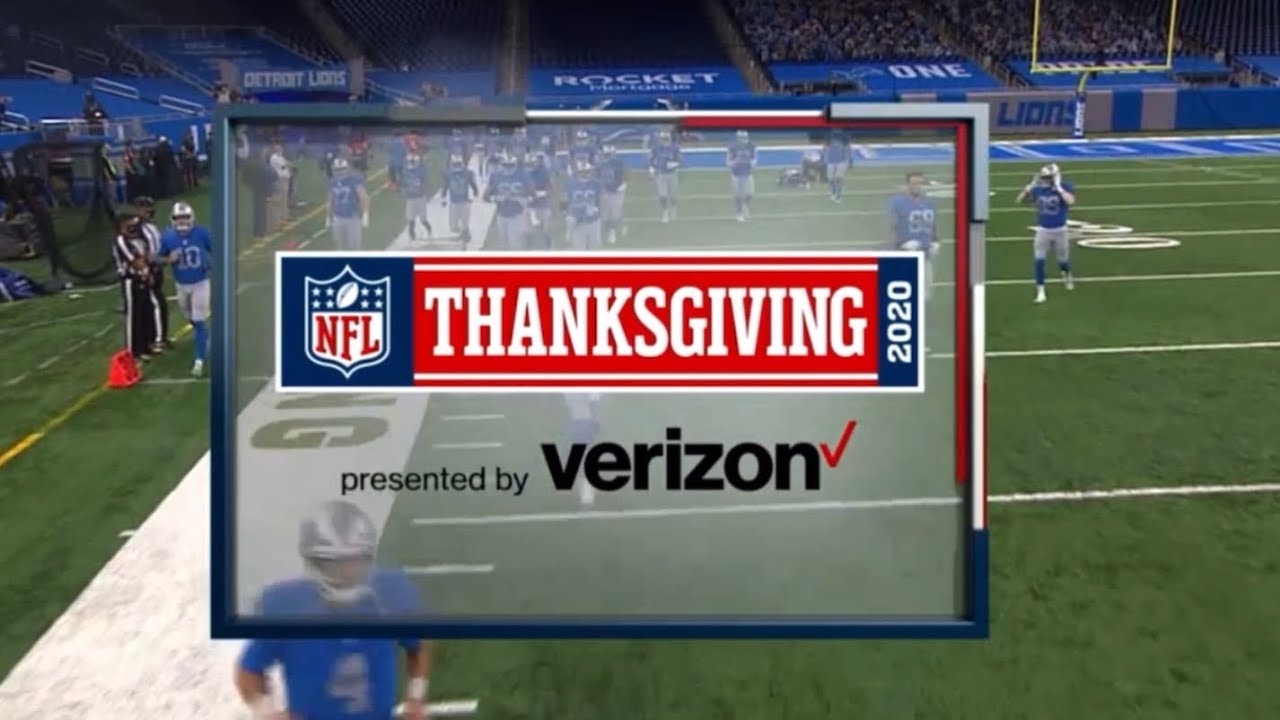 CBS Sports - 2020 NFL Week 12 Thanksgiving Game Intro (WCBS)