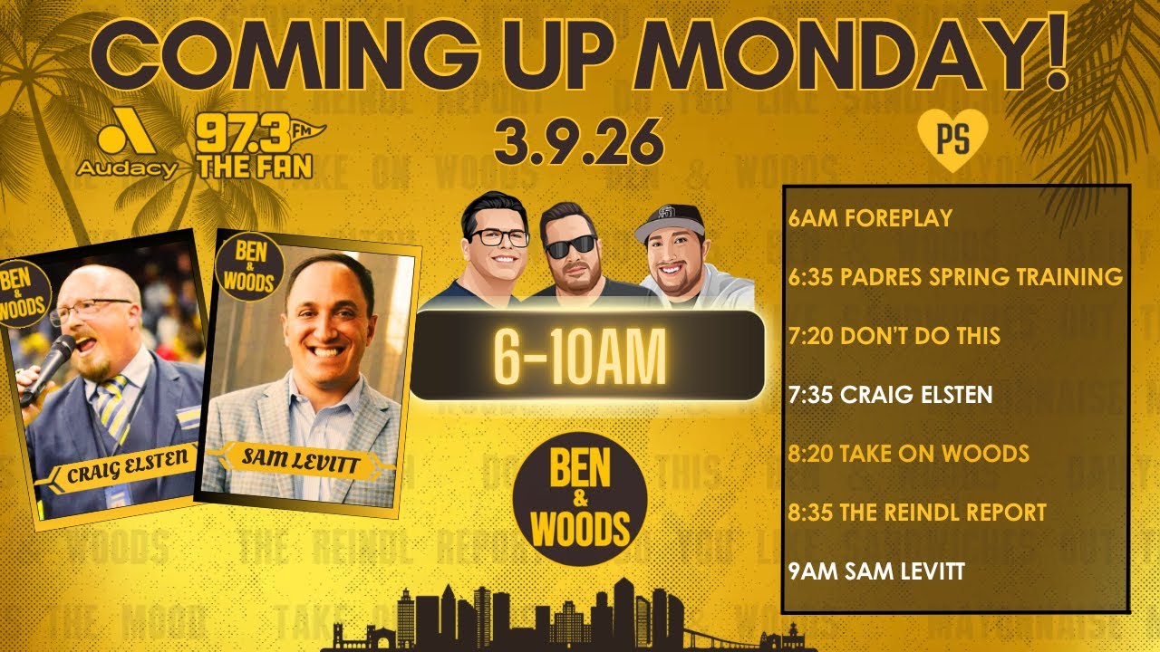 LIVE: March 9th, 2026 - Padres Spring Training | WBC | SDFC | SDSU | And More!