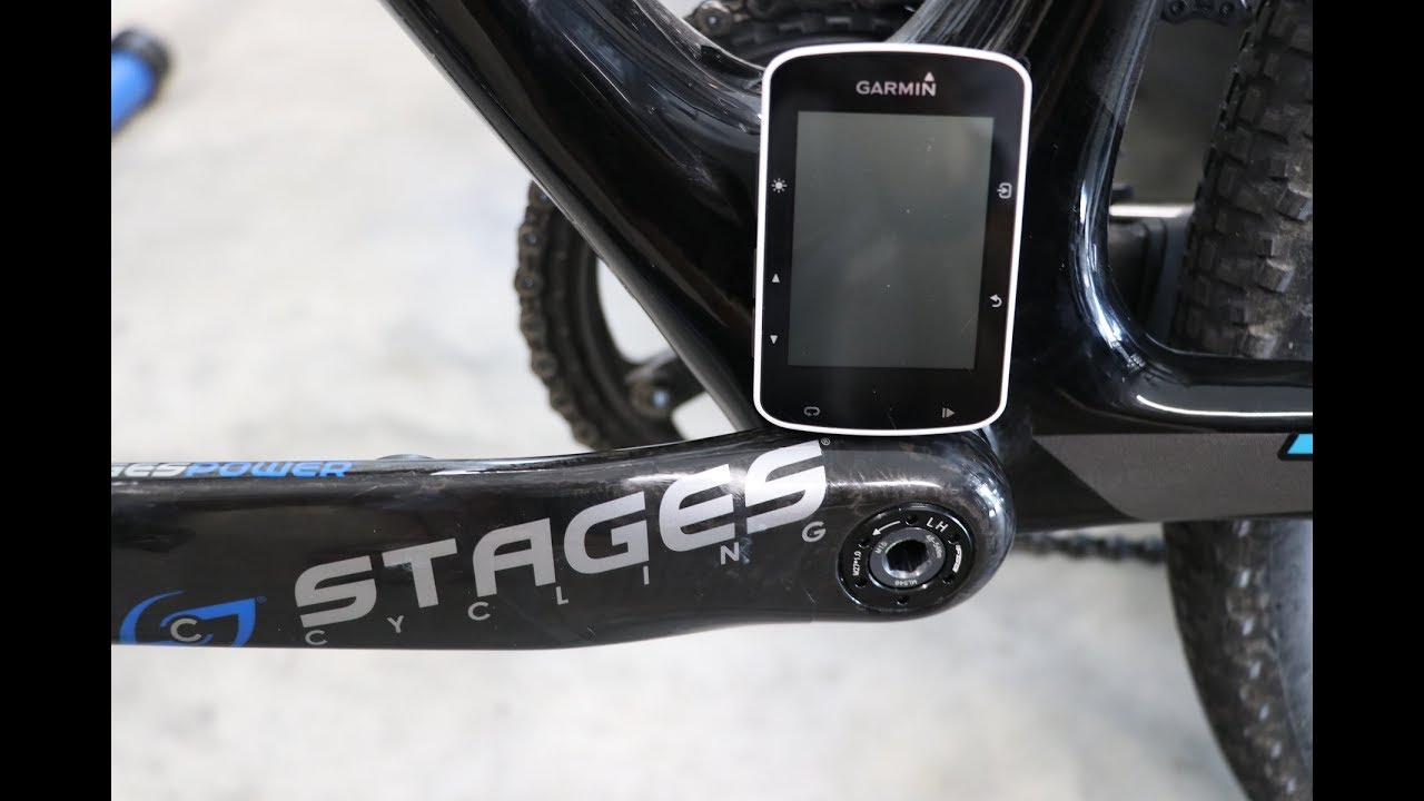 Как подключить измеритель мощности к Garmin Edge