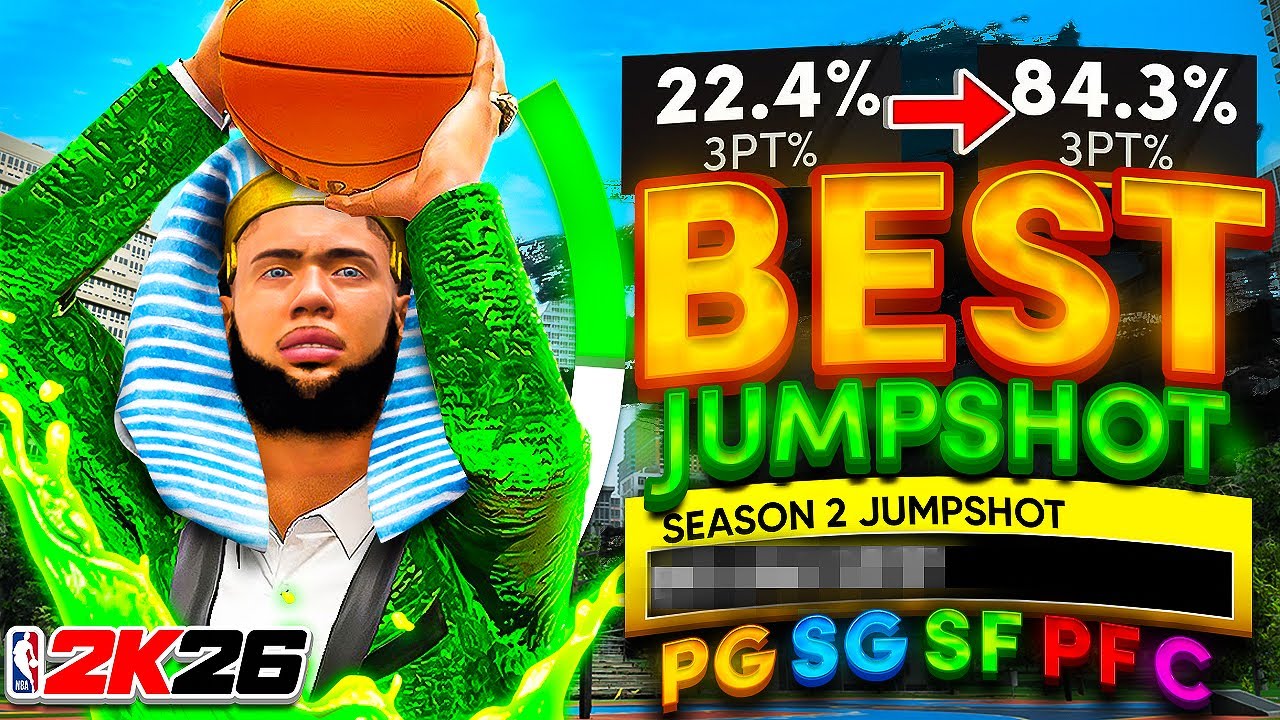 *НОВИНКА* ЛУЧШИЙ УДАР В ПЛЫЖКЕ ПОСЛЕ ОБНОВЛЕНИЯ В NBA 2K26! ЛУЧШИЙ УДАР В ПЛЫЖКЕ ДЛЯ ЛЮБОГО РОСТА...