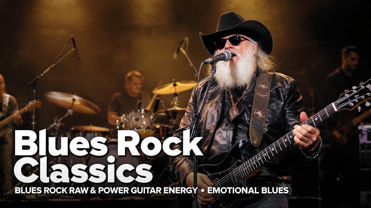 Eric Clapton, Jimi Hendrix, The Animals, ZZ Top Inspired Rock Blues & Soul Journey