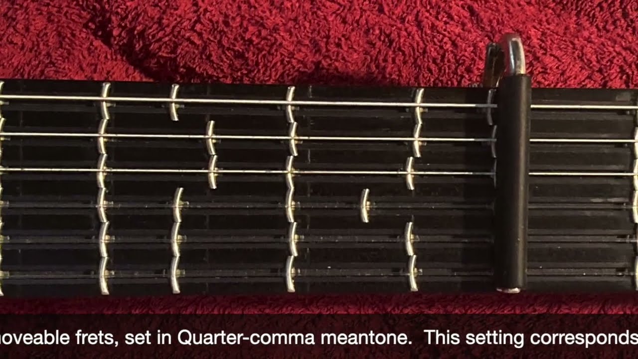 Microtonal Dowland with moveable frets