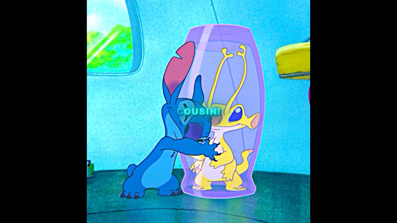 ⚡⚡Stitch's cousin can discharge electricity! #stitch #shrots #edit #movie #film