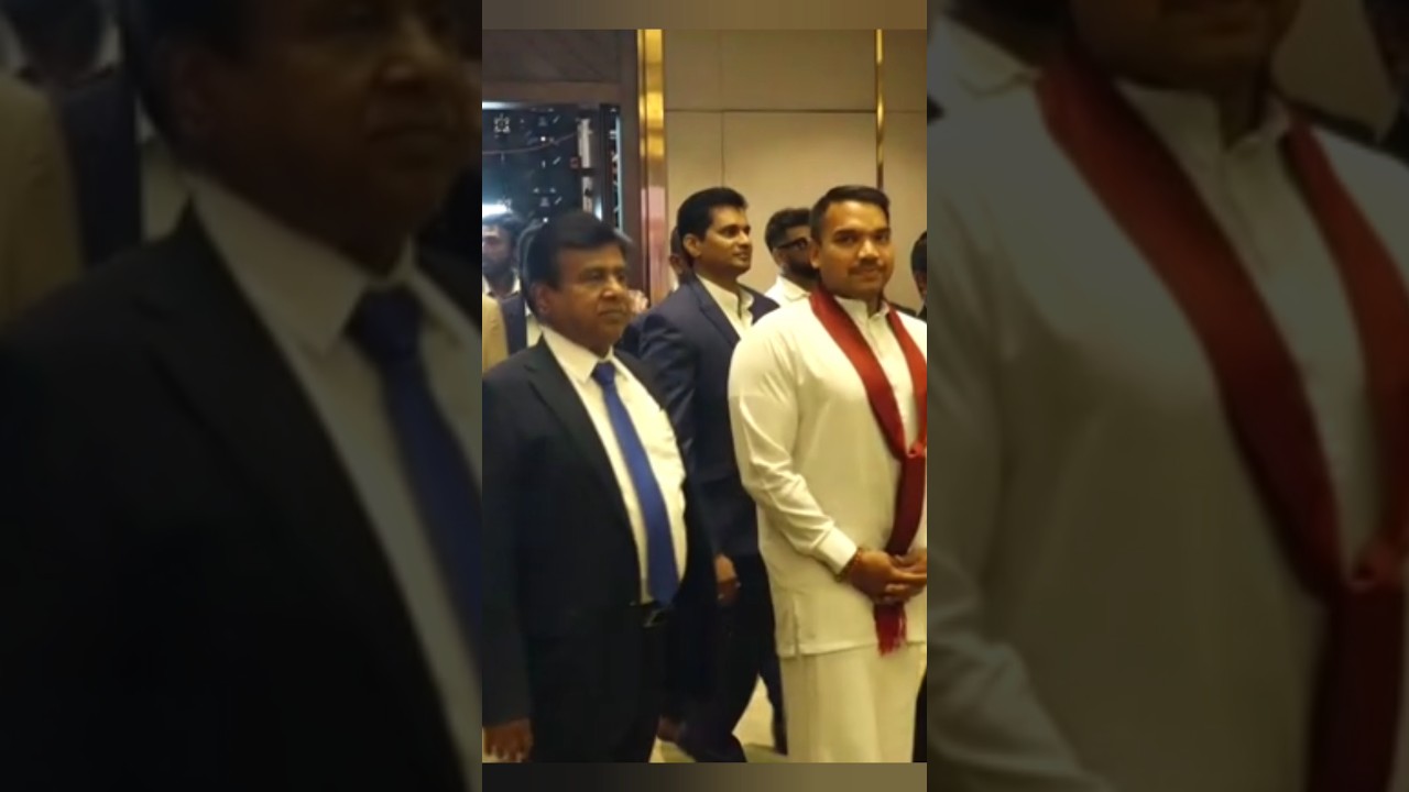 Sri Lankan Politics 🫣 #namalrajapaksha #wijedasa #dudley #hector #news #lka #sinhala #slpp