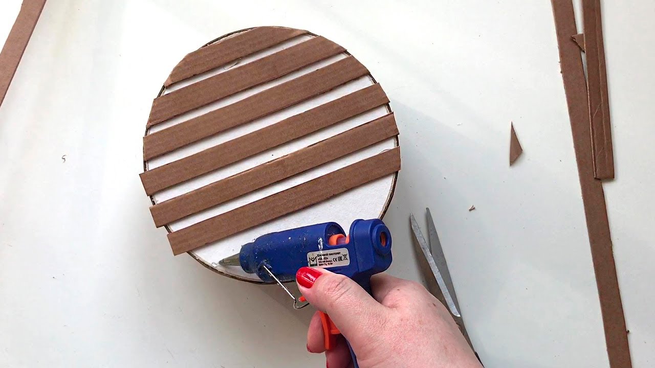#DIY Коробочка из картона своими руками