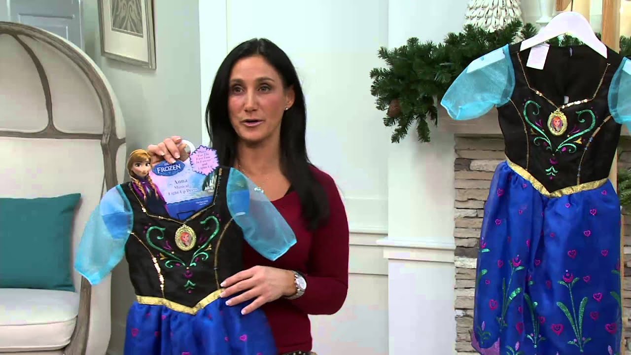 Disney's Frozen Anna Light-up Musical Dress on QVC