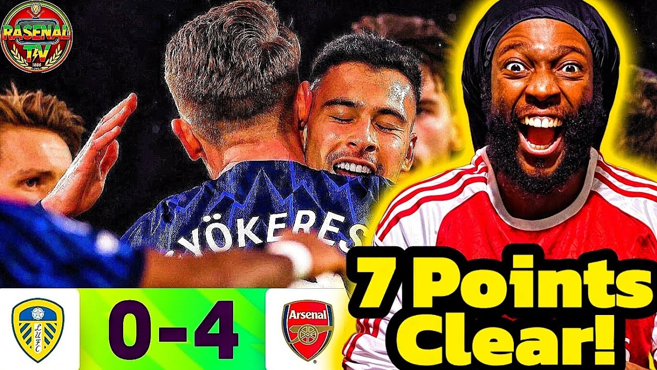 Over To You Man City! | Leeds 0-4 Arsenal |  Match Reaction