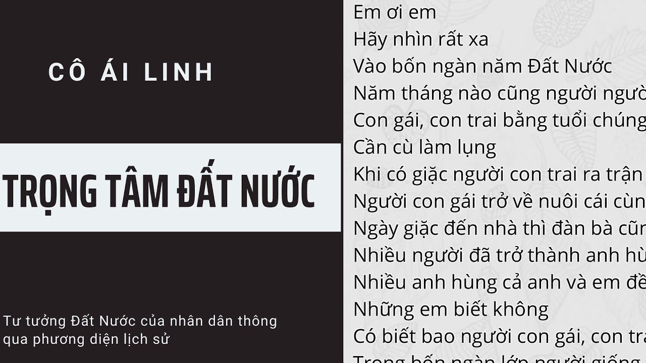 TRỌNG TÂM VĂN 2020: ĐẤT NƯỚC ( Em ơi em hãy nhìn rất xa....họ đã làm ra Đất Nước)