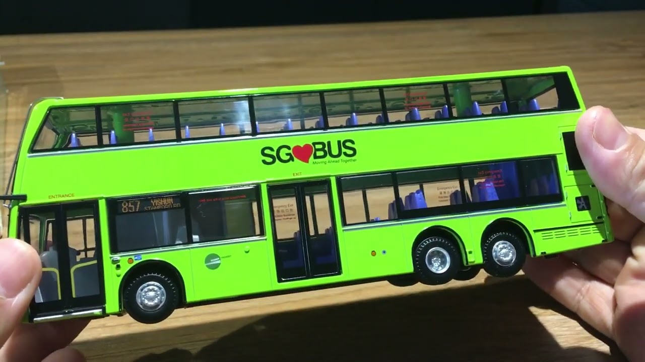 1/64 Masterpiece collection SG double deck bus