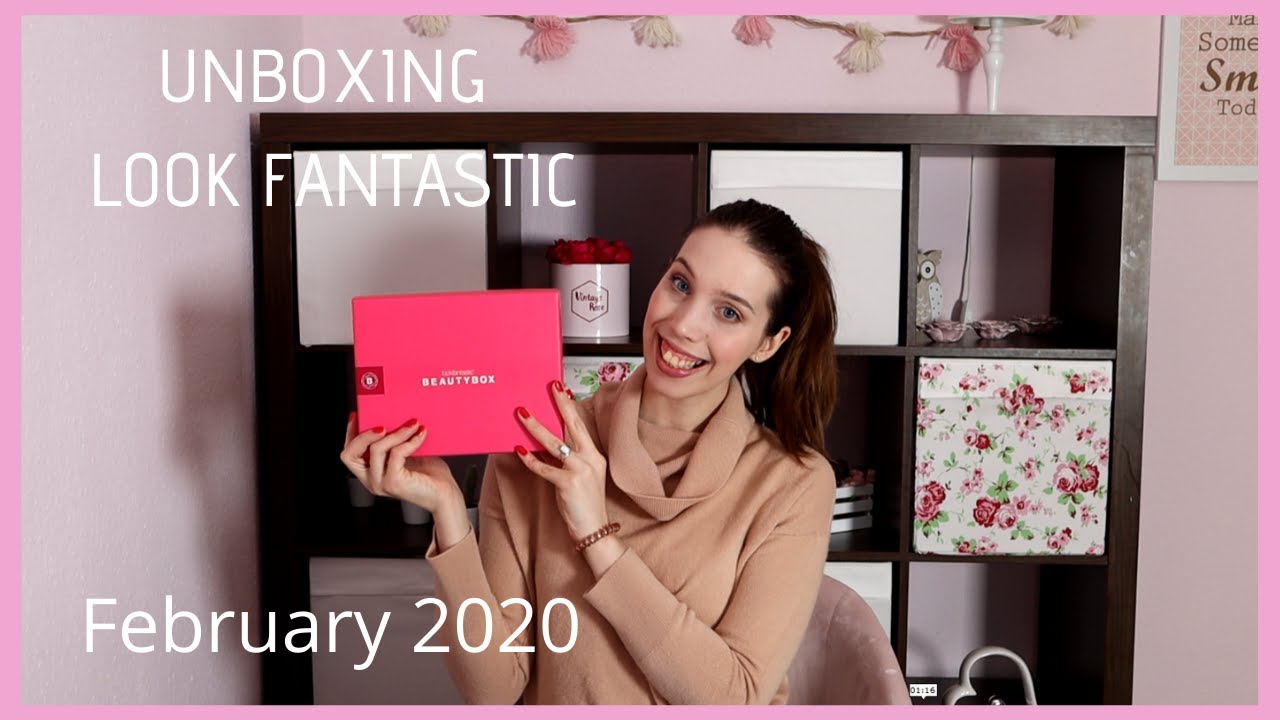LOOK FANTASTIC FEBRUARY 2020 BEAUTY BOX UNBOXING