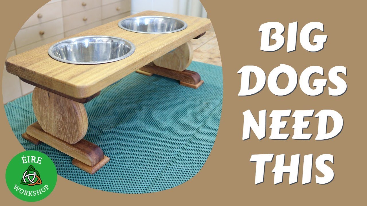 How To Make A Custom Dog Bowl Stand