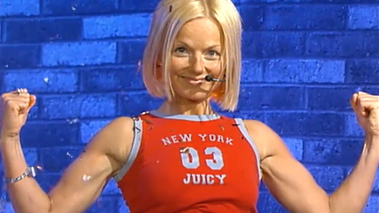 Geri Halliwell - It's Raining Men & Interview (Live at This Morning 2001) • HD