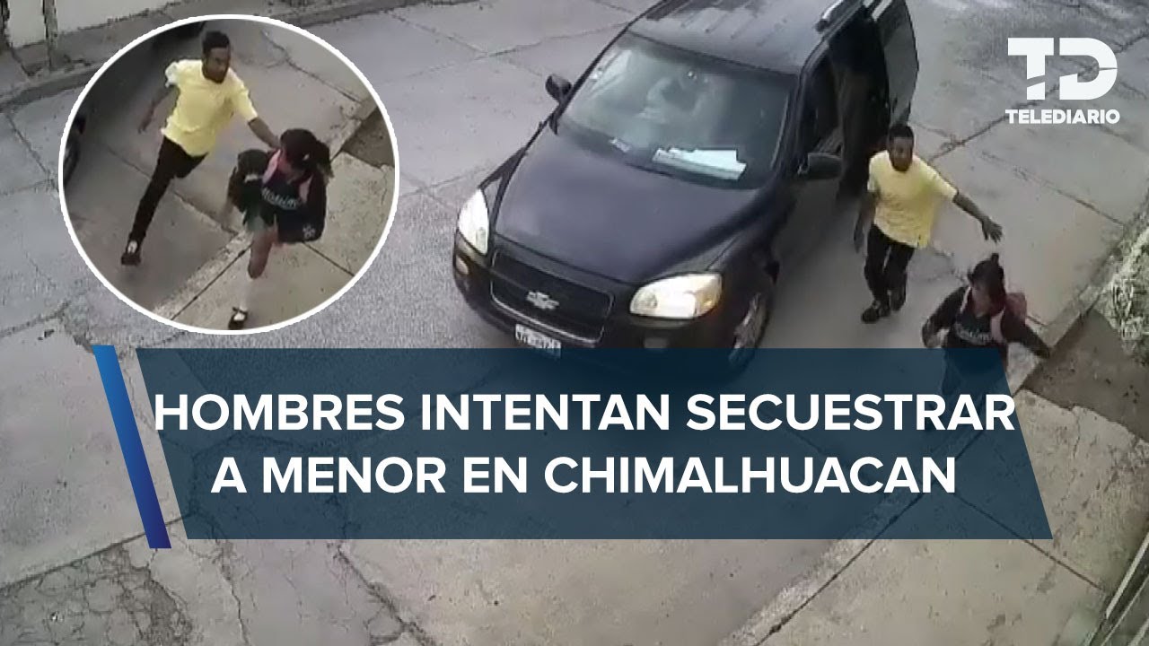 Hombres intentan secuestrar a alumna de secundaria en Chimalhuacán; ella corrió para evitarlo