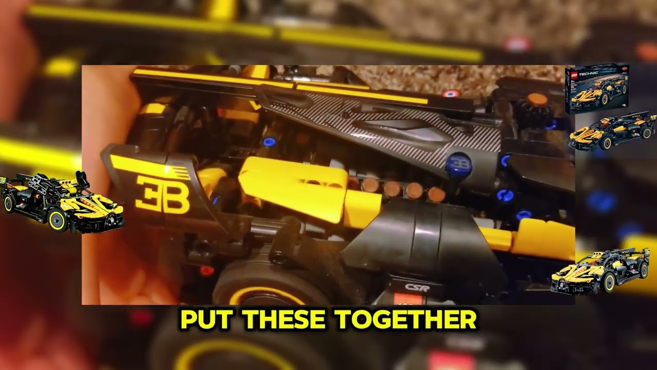 LEGO Technic Bugatti Bolide Racing Car Building