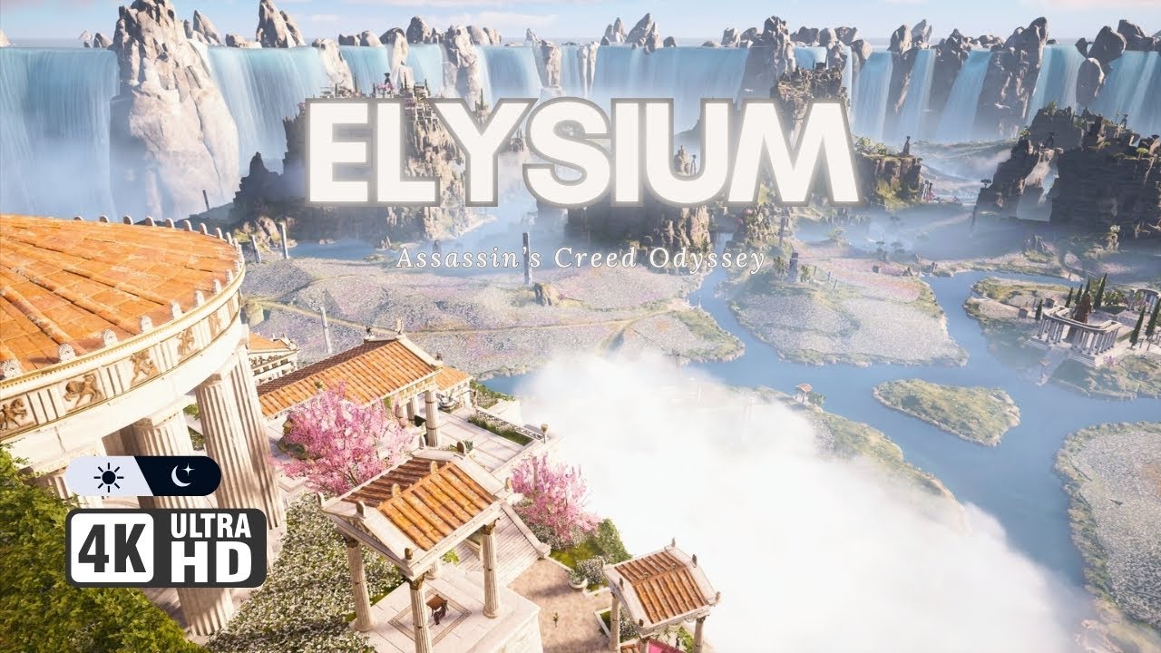 Cliff temple in Elysium 🏛️ (Assassin’s Creed Odyssey)