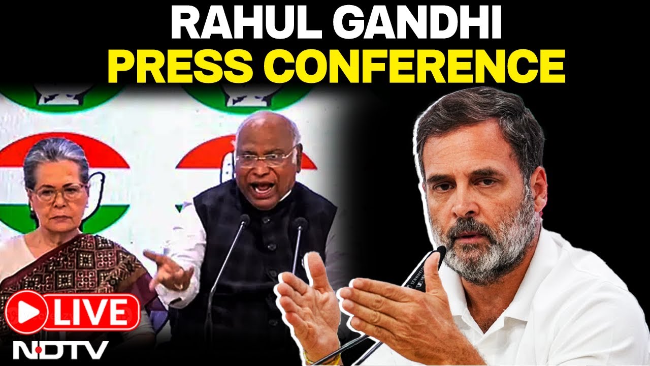 Rahul Gandhi LIVE | Rahul Gandhi Press Conference | Rahul Gandhi Hydrogen Bomb | Rahul Gandhi News
