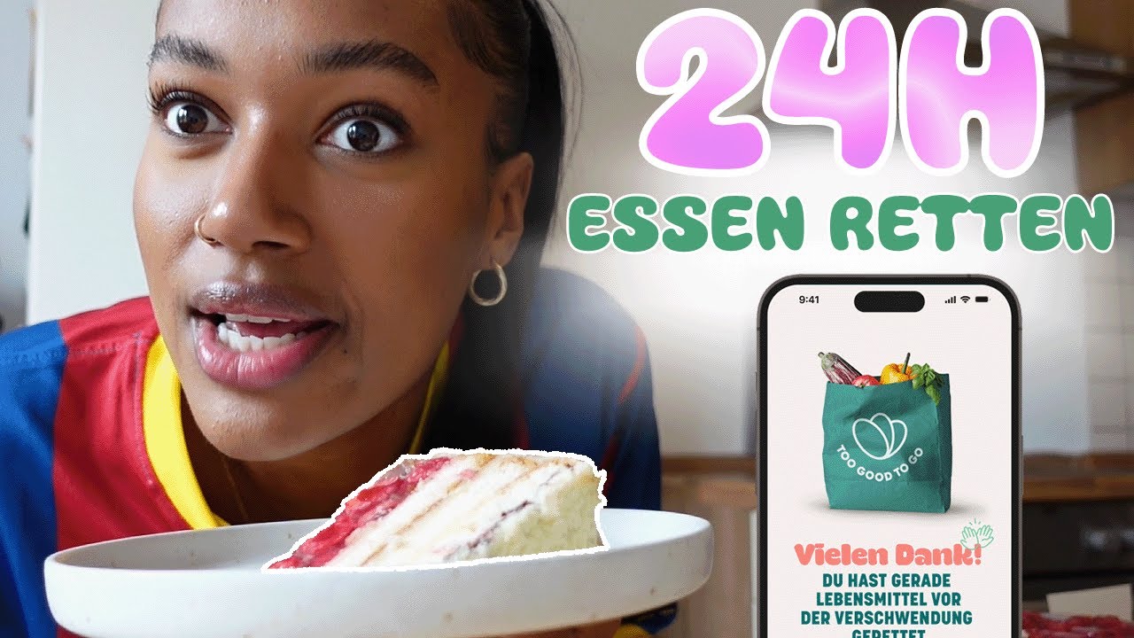 Ich esse einen Tag nur TOO GOOD TO GO🤔✨ Wie viel spare ich?