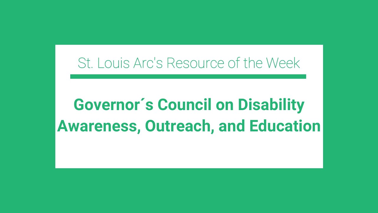 Awareness, outreach, and education through the Governor&acute;s Council on Disability