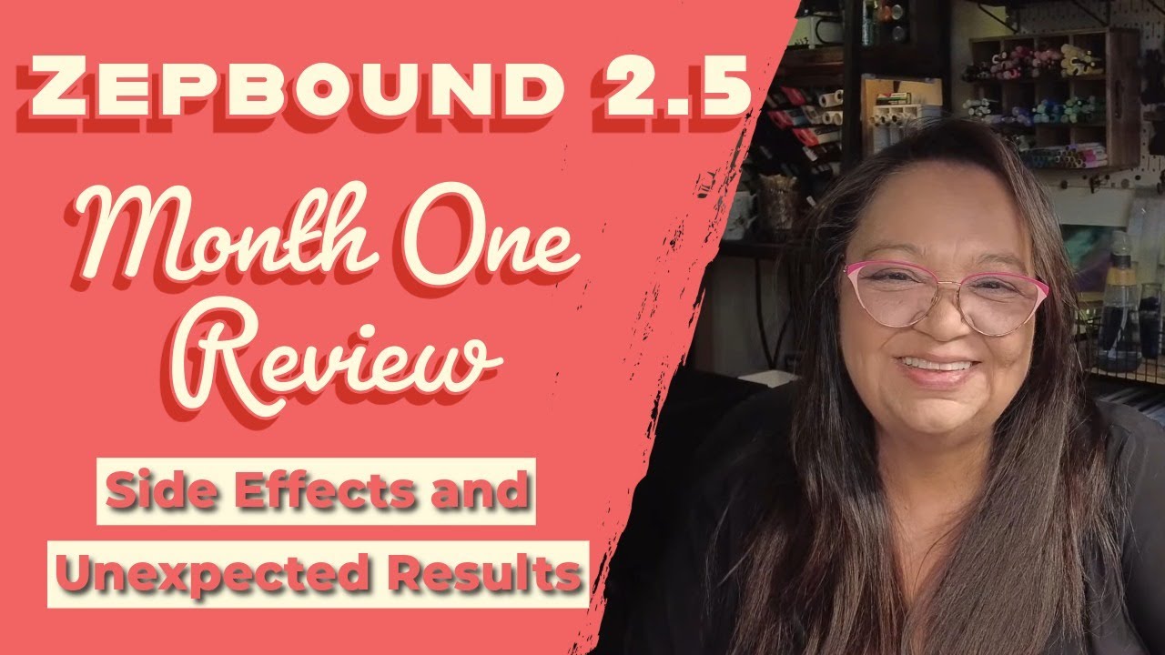 First 4 weeks on Zepbound  Side Effects, Weight loss Progress & Results
