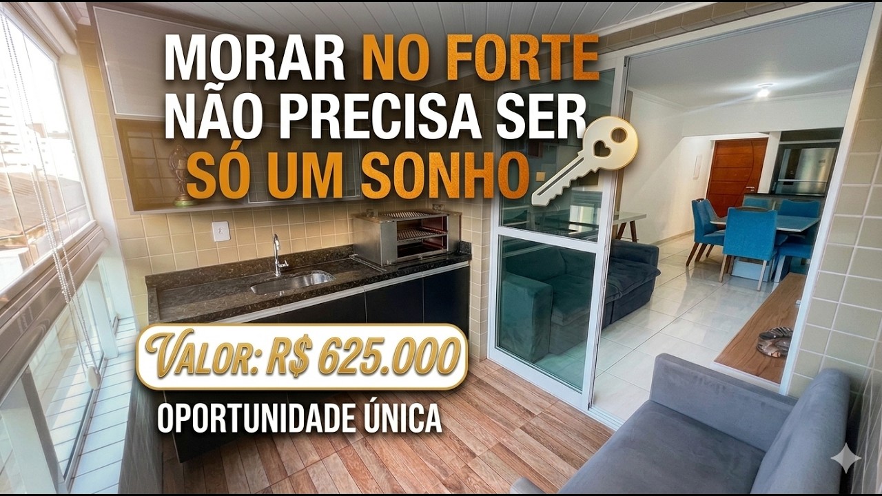 Se eu fosse você não perderia essa OPORTUNIDADE!  Sacada Gourmet e Aceita Carro/Permuta 🚗🔥